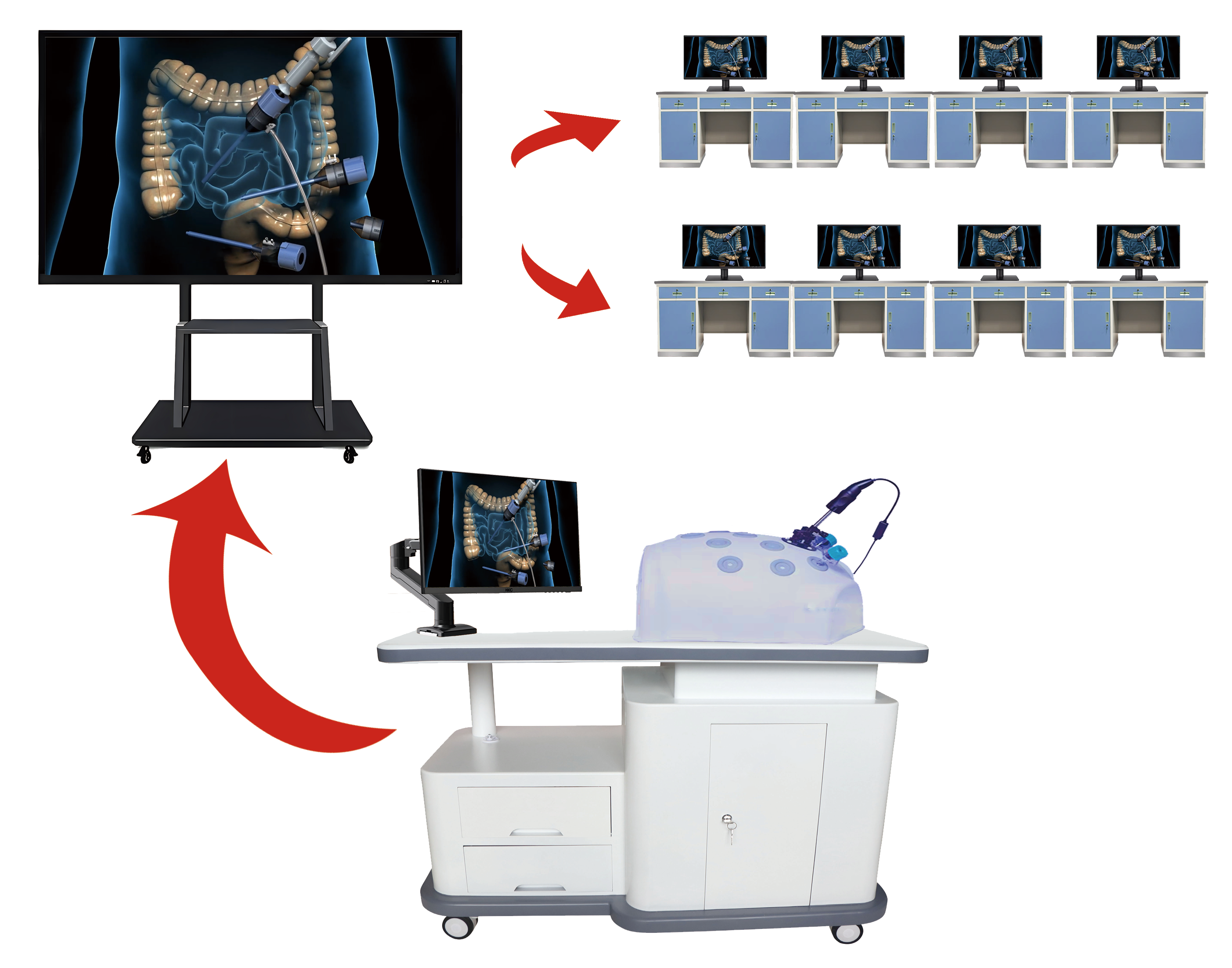 MW10000G腹腔镜教培一体化系统